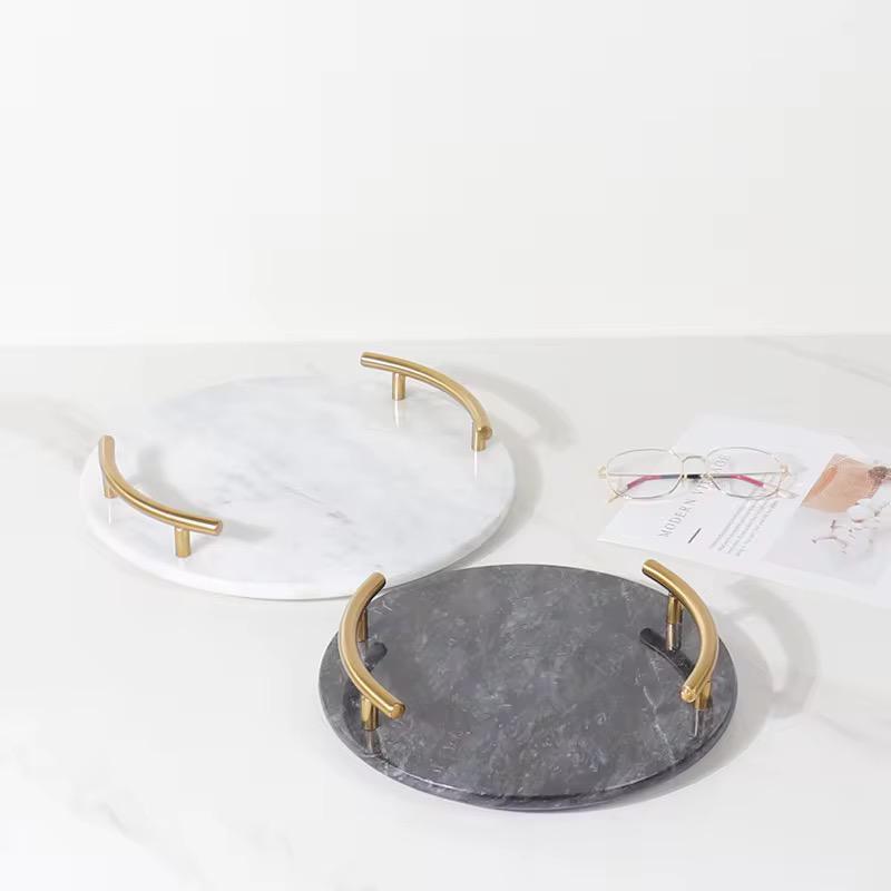 Marble Round Tray