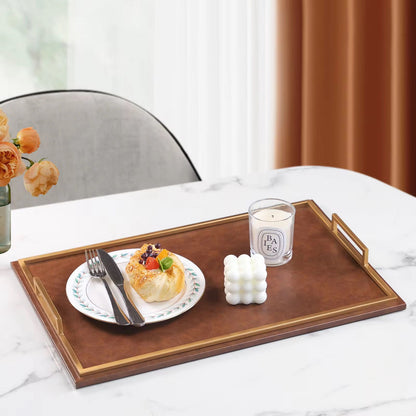 Cowhide Leather Tray