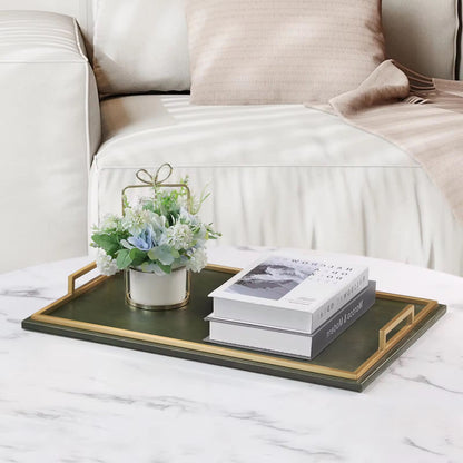 Cowhide Leather Tray