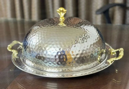 Hand Hammered Chafing Tray