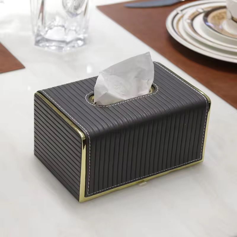 Stripped Tissue Box