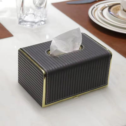 Stripped Tissue Box