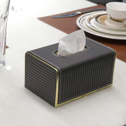Stripped Tissue Box