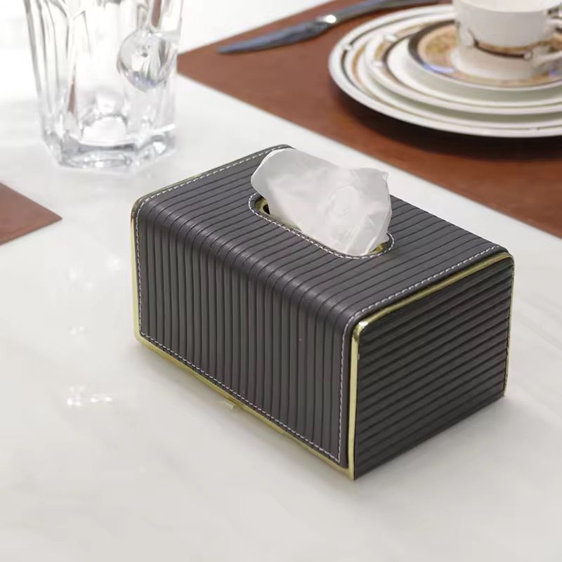 Stripped Tissue Box