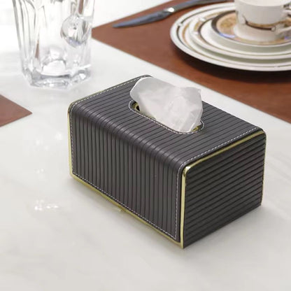 Stripped Tissue Box
