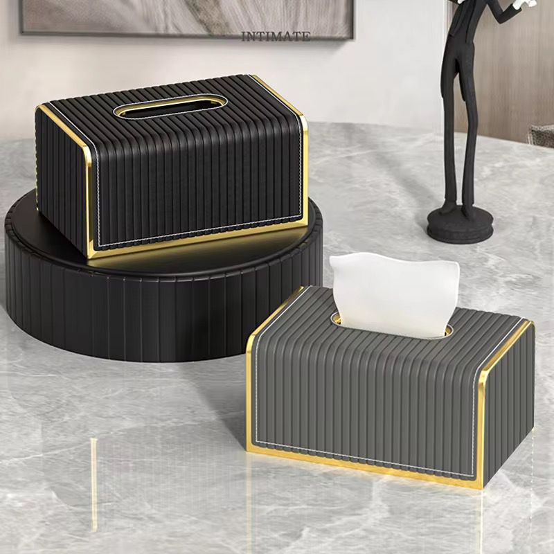 Stripped Tissue Box