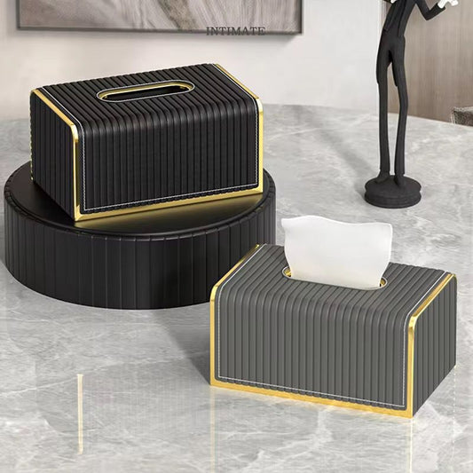 Stripped Tissue Box