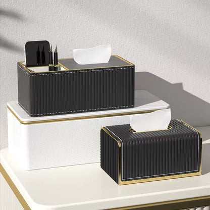 Stripped Tissue Box